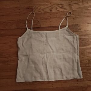 Calvin Klein Linen Spaghetti Strap Camisole